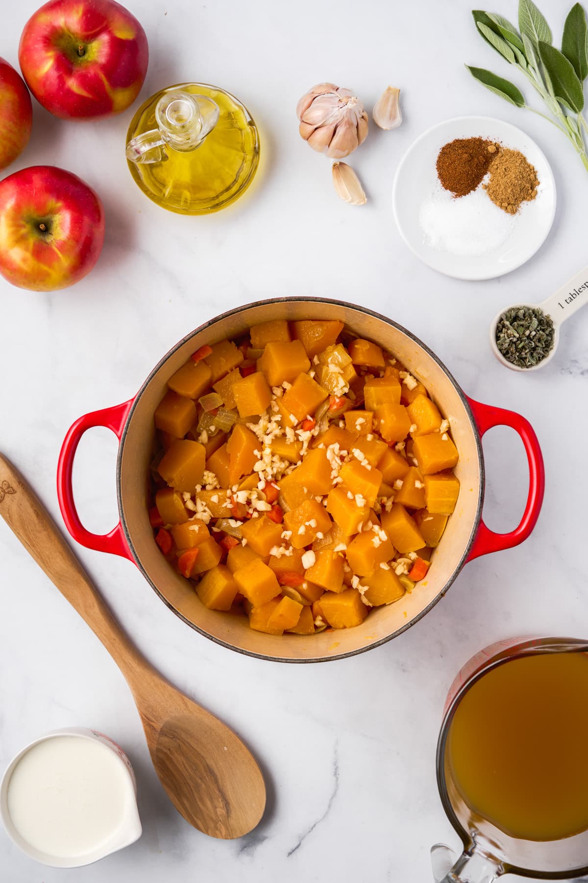 butternut squash apple soup