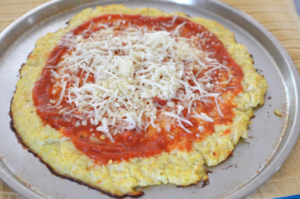 Cauliflower Crust Pizza/24 Carrot Kitchen Cauliflower Crust Pizza/24 Carrot Kitchen