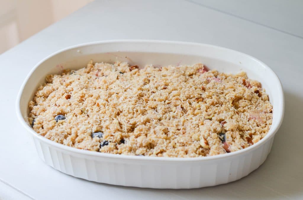 Peach Blueberry Crisp Pre-Bake - 24 Carrot Kitchen