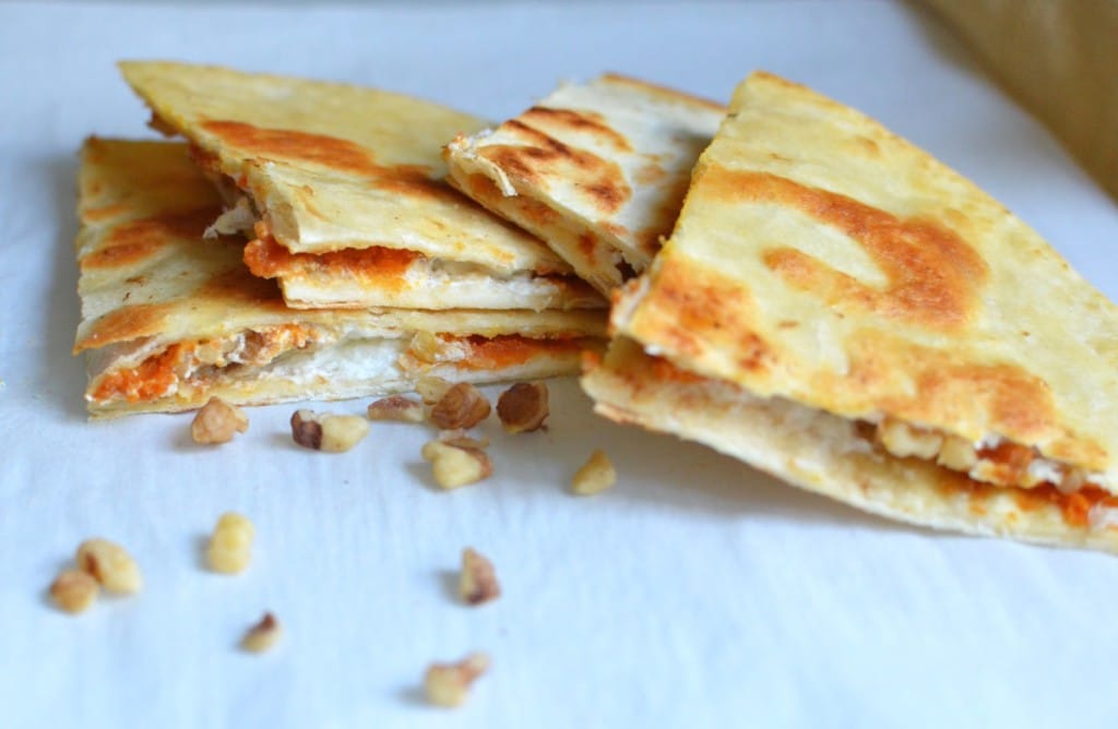 Pumpkin Quesadillas/24 Carrot Kitchen