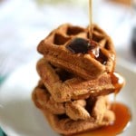 Paleo Pumpkin Waffles - 24 Carrot Kitchen