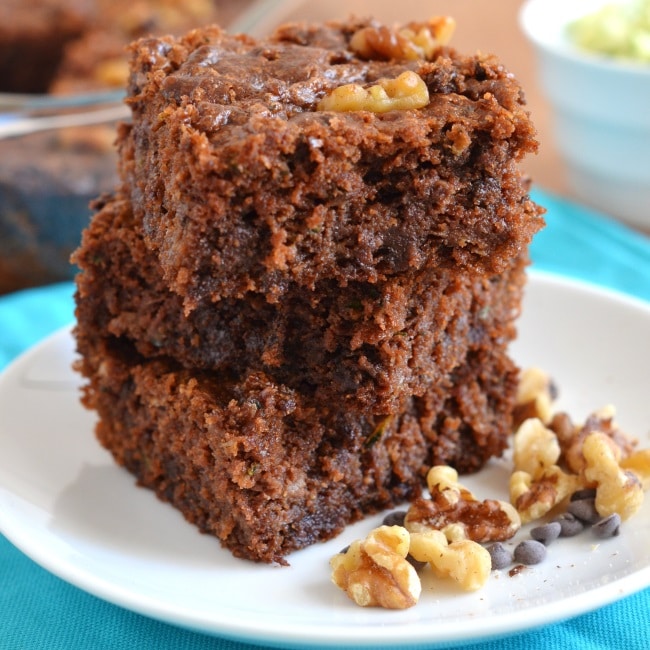 Zucchini Brownies - 24 Carrot Kitchen