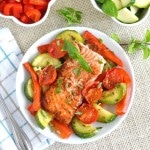 Sauteed Skillet Salmon with Vegetables - 24 Carrot Kitchen