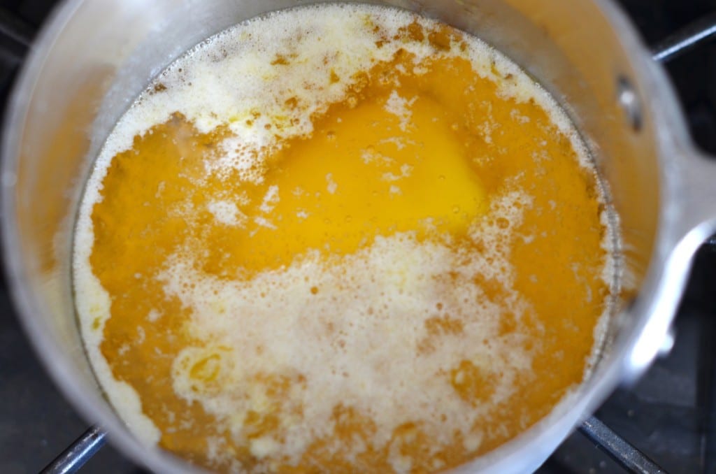 Melted butter in saucepan - 24 Carrot Kitchen