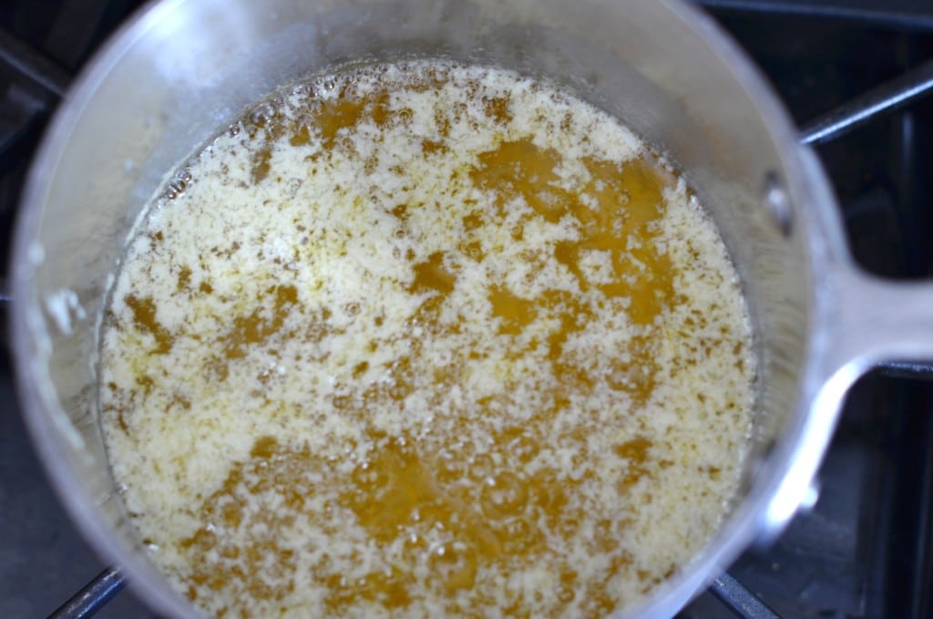 Melted butter in saucepan - 24 Carrot Kitchen