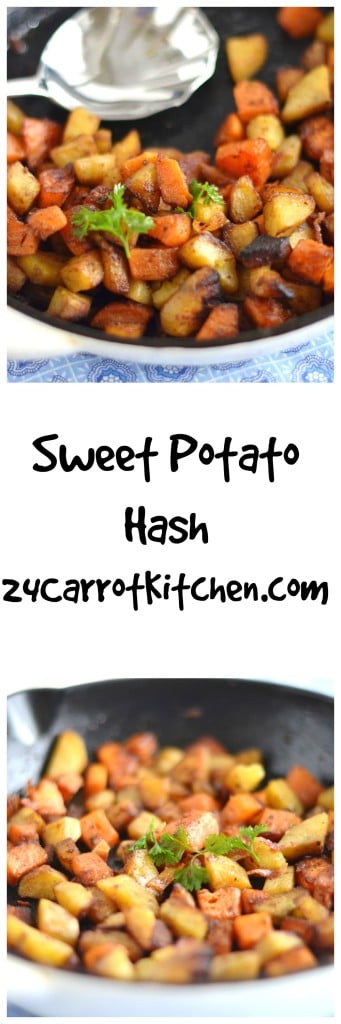 Awesome Paleo Sweet Potato Hash That Is Really Easy! - 24 Carrot Kitchen