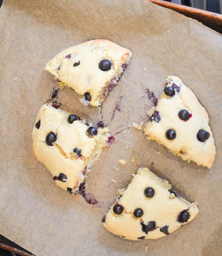 Gluten Free Blueberry Scones - 24 Carrot Kitchen