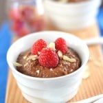 Chocolate Chia Pudding in a dish - 24 Carrot Kitchen