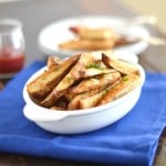 Roasted Rosemary Russet Potato Wedges - Easy, pub-style potato wedges with a few simple ingredients! 24 Carrot Kitchen