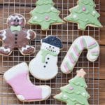 vegan sugar cookies - dairy-free Christmas cutout cookies!