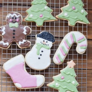 vegan sugar cookies - dairy-free Christmas cutout cookies!