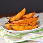 Oven Roasted Sweet Potato Wedges - 24 Carrot Kitchen