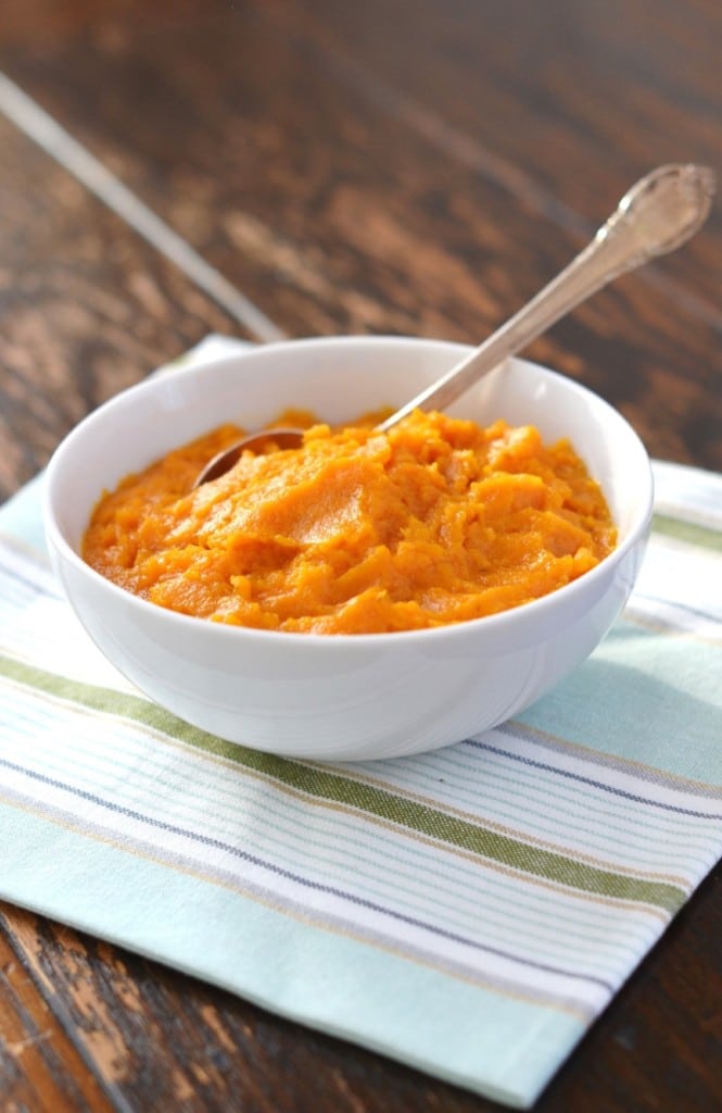 Slow-Cooker Mashed Sweet Potatoes - 24 Carrot Kitchen