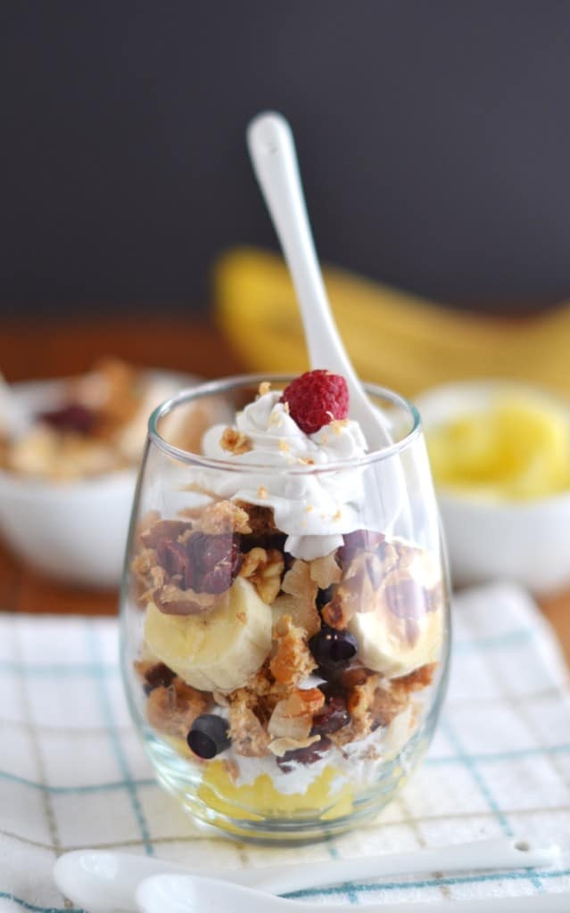 Dairy Free, Grain Free Granola and Fruit Parfait - 24 Carrot Kitchen