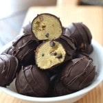 Chocolate Chip Cookie Dough Truffles - 24 Carrot Kitchen