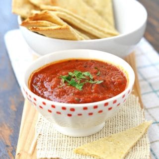 Paleo Crackers and Tomato Dipping Sauce - 24 Carrot Kitchen