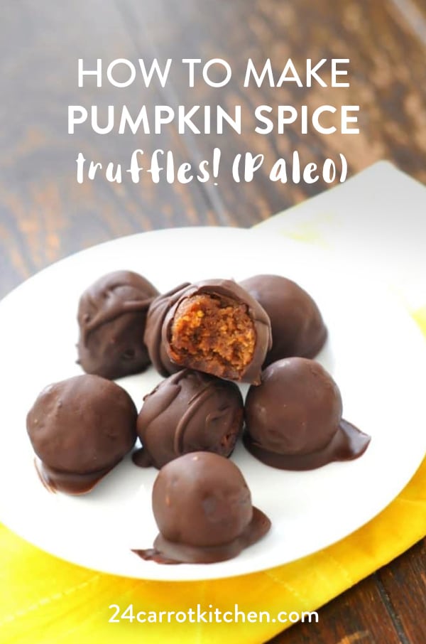 Sweet potato truffles are easy to make, vegan and Paleo, and loaded with veggies! A delicious dessert and treat! #Paleo #vegan #dessert
#sweetpotato #dairy-free