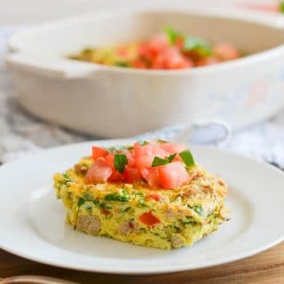 Paleo Breakfast Casserole - 24 Carrot Kitchen