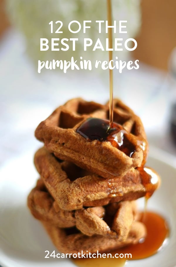 Paleo Pumpkin Recipes that are scrumptious! I love that they are not difficult to make and they're made with Paleo baking ingredients you most likely already have on hand. You will want to Pin this for later! #Paleo #grain-free #gluten-free #dairy-free #pumpkin
