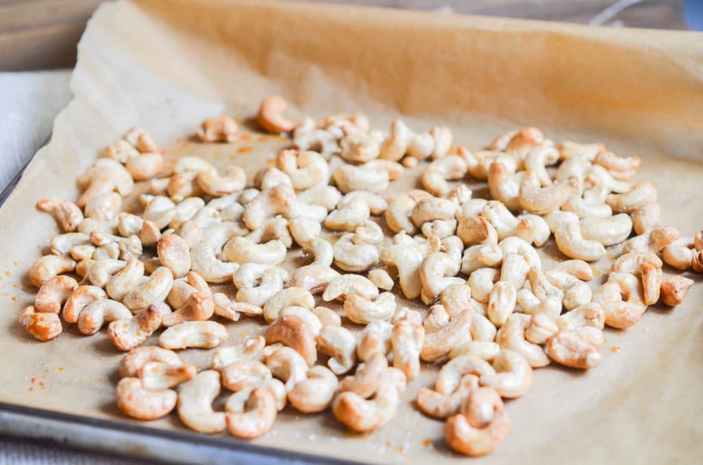 honey-roasted-cashews-on-pan-24-carrot-kitchen