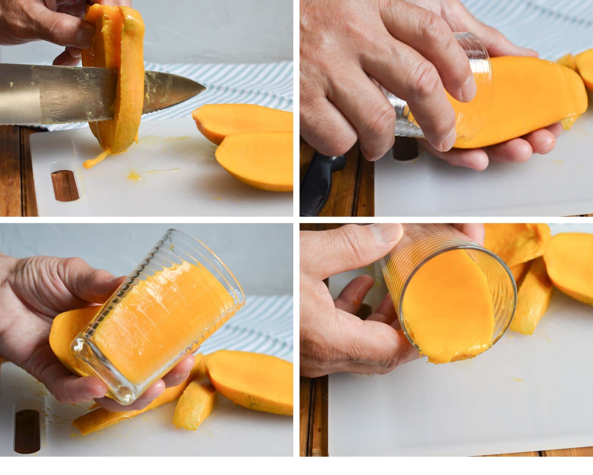 How to cut a mango tutorial.