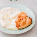 chicken and mashed potatoes