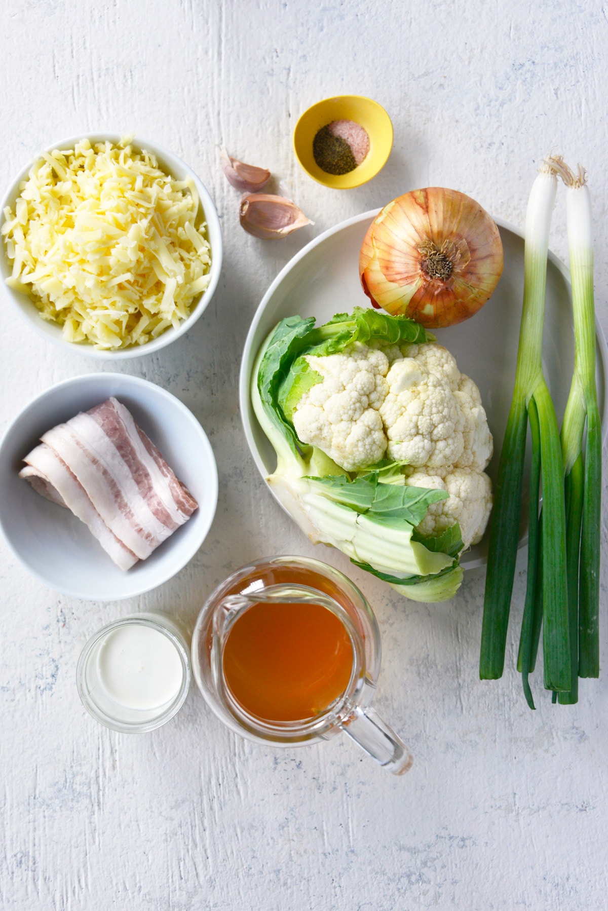 ingredients on counter.