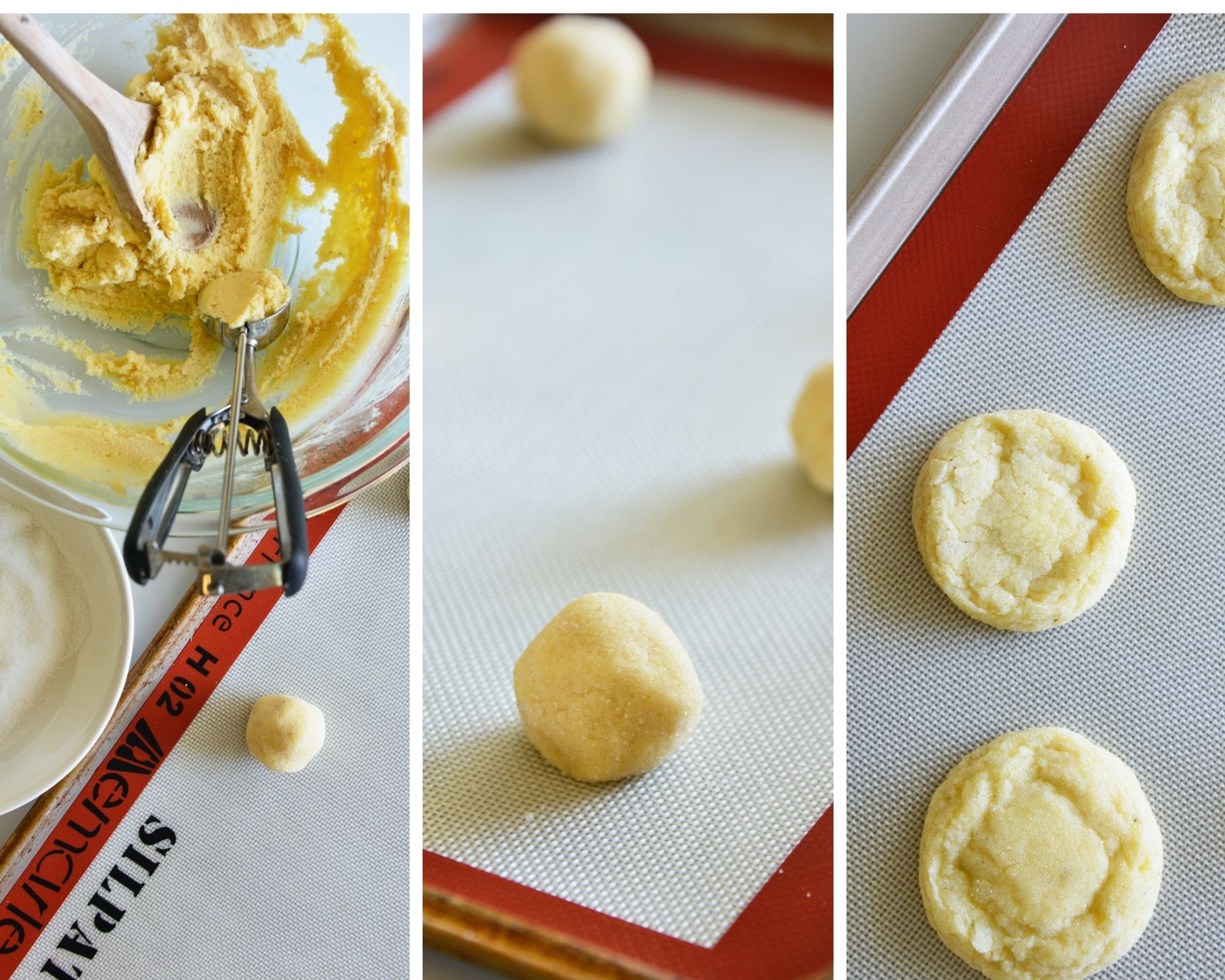 eggnog cookies step by step directions